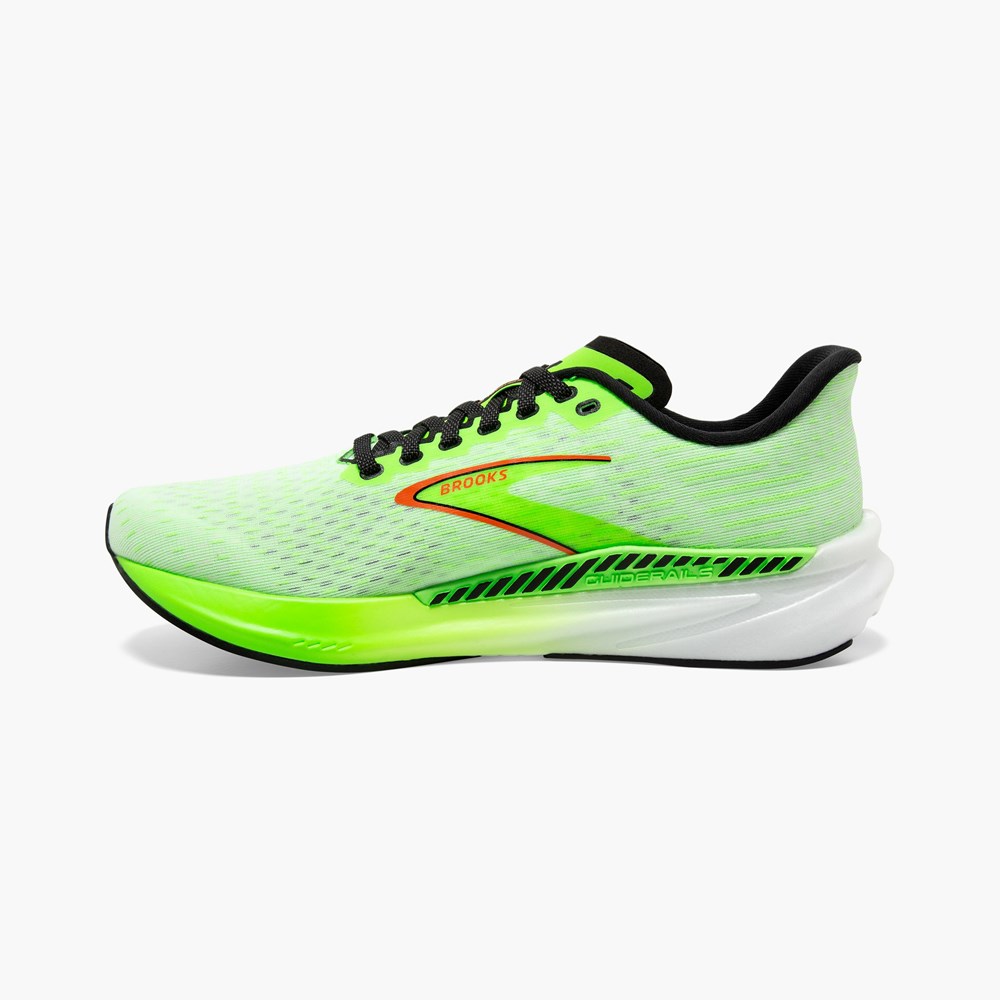 Chaussures Running Route Brooks Hyperion GTS Corail Noir Homme | OGW-2807283